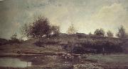 Charles Francois Daubigny The Lock at Optevoz (nn03) china oil painting reproduction